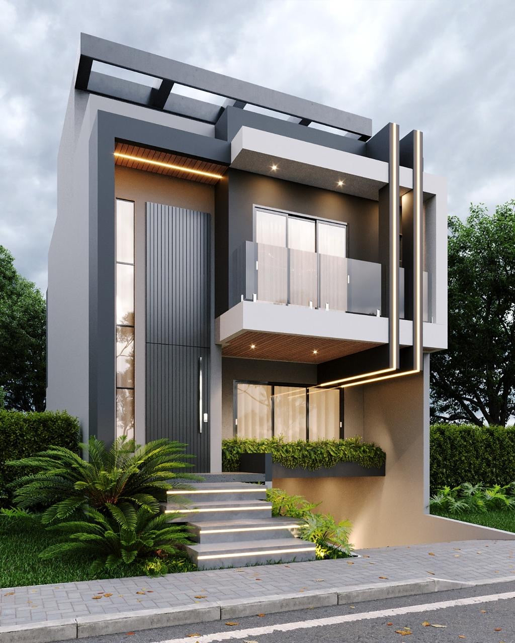 Triplex Contemporâneo com Subsolo – São José dos Pinhais