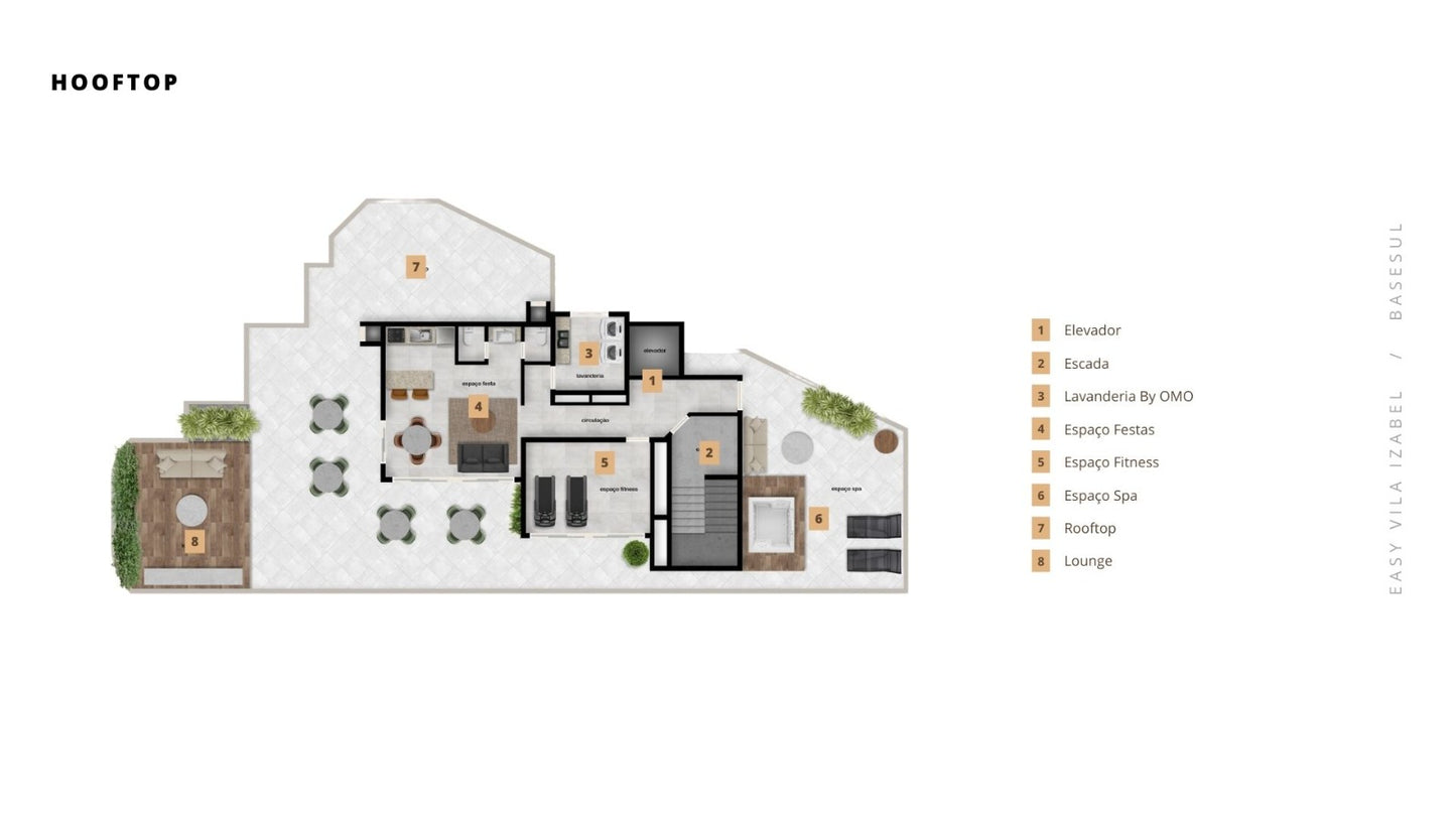 Apartamentos Easy - Vila Izabel / Curitiba