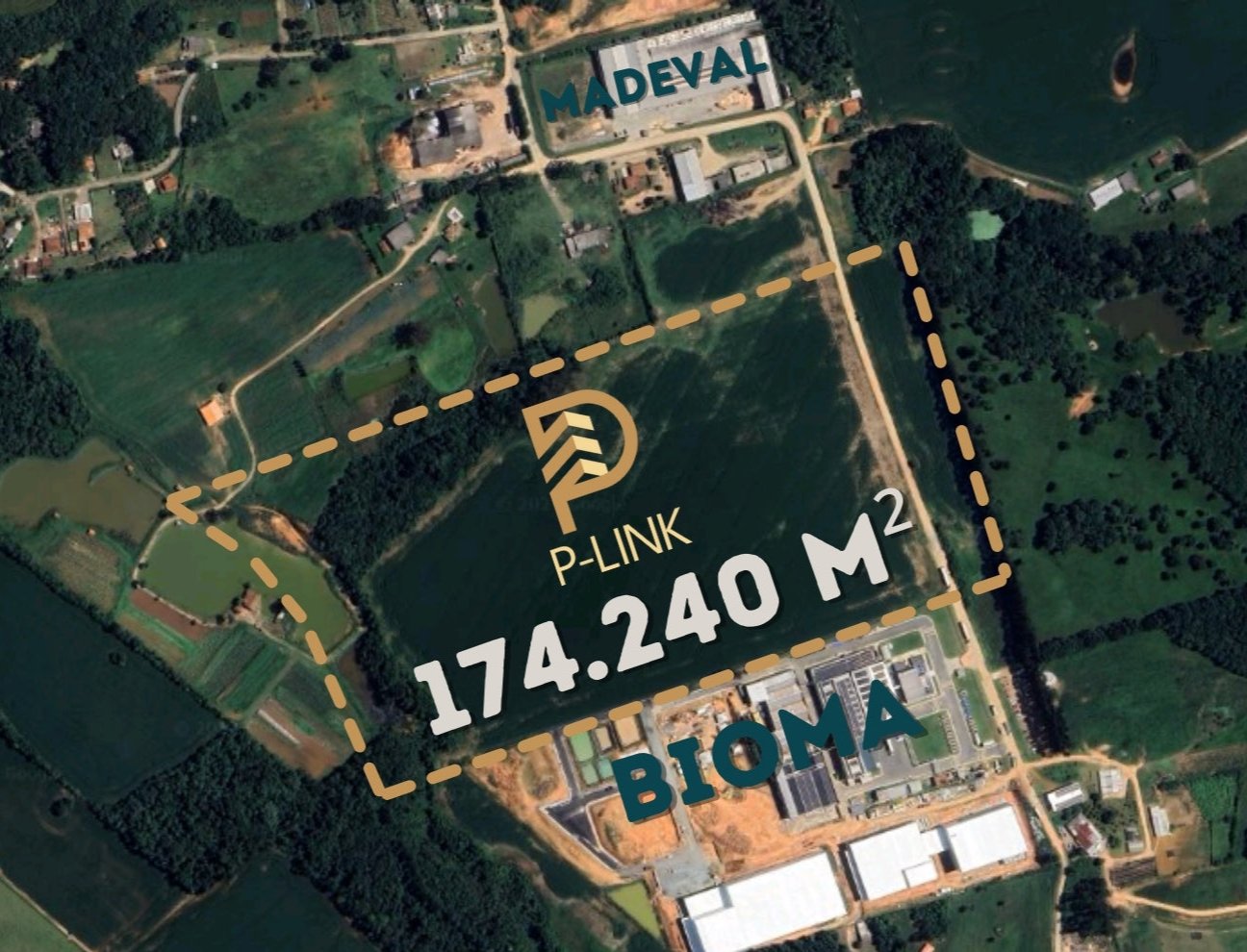 Terreno Industrial 174.240m² - Fazenda Rio Grande