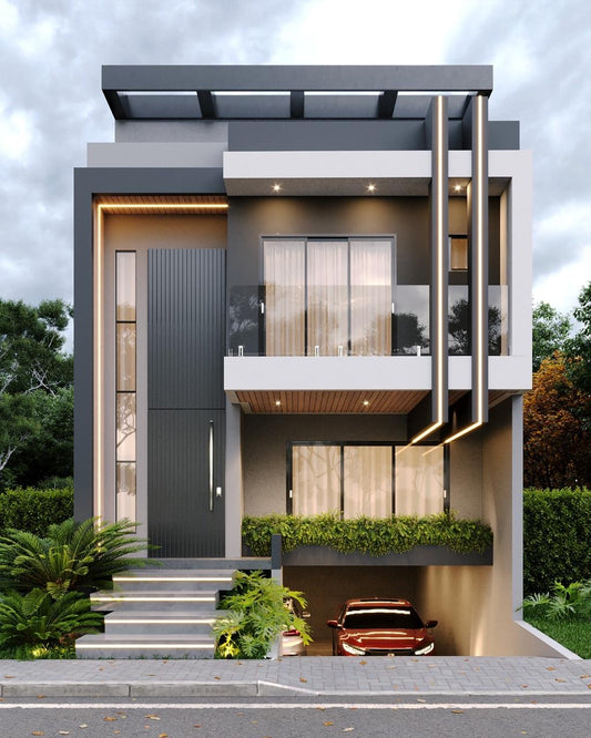 Triplex Contemporâneo com Subsolo – São José dos Pinhais