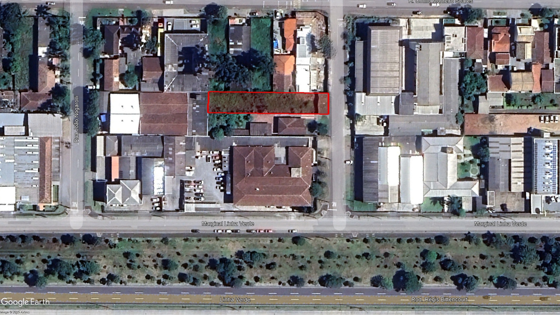 Terreno Comercial de 720 m² – Fanny/Curitiba/PR